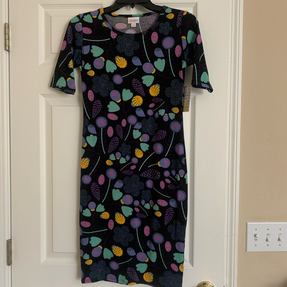 XXS Lularoe Julia Dress NWT